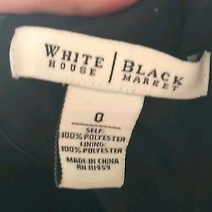 Sz 0 White house black market floral halter dress